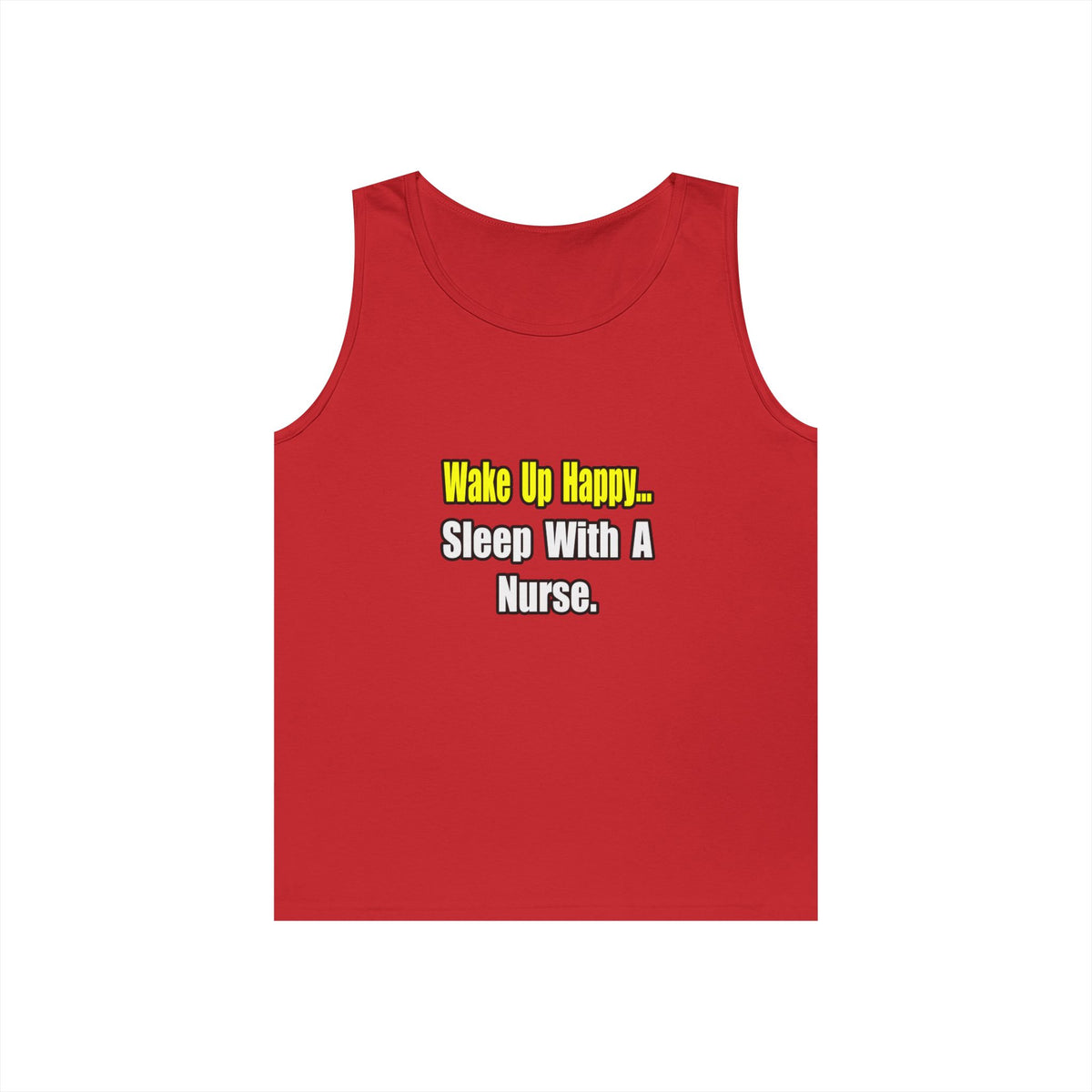 Sleep With a Nurse - Unisex Heavy Cotton Tank Top