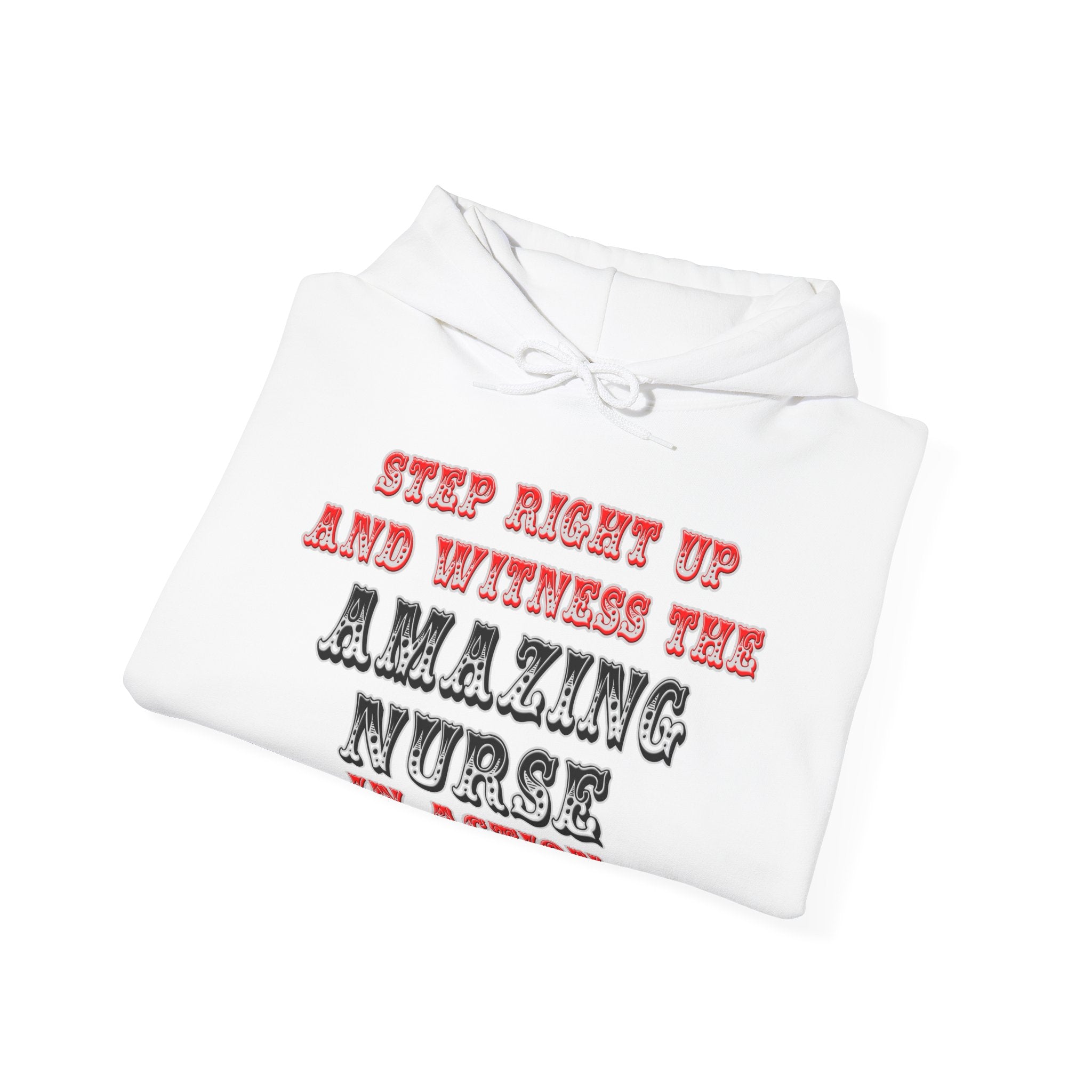 Amazing Nurse In Action - Unisex Heavy Blend™ Hooded Sweatshirt