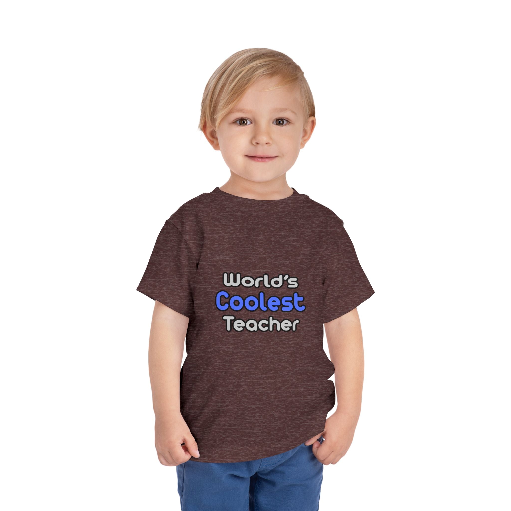 World's Coolest Teacher - Toddler Short Sleeve Tee