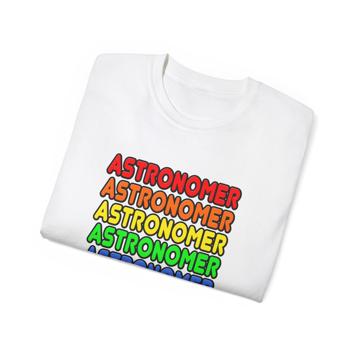 Rainbow Astronomer - Unisex Ultra Cotton Tee