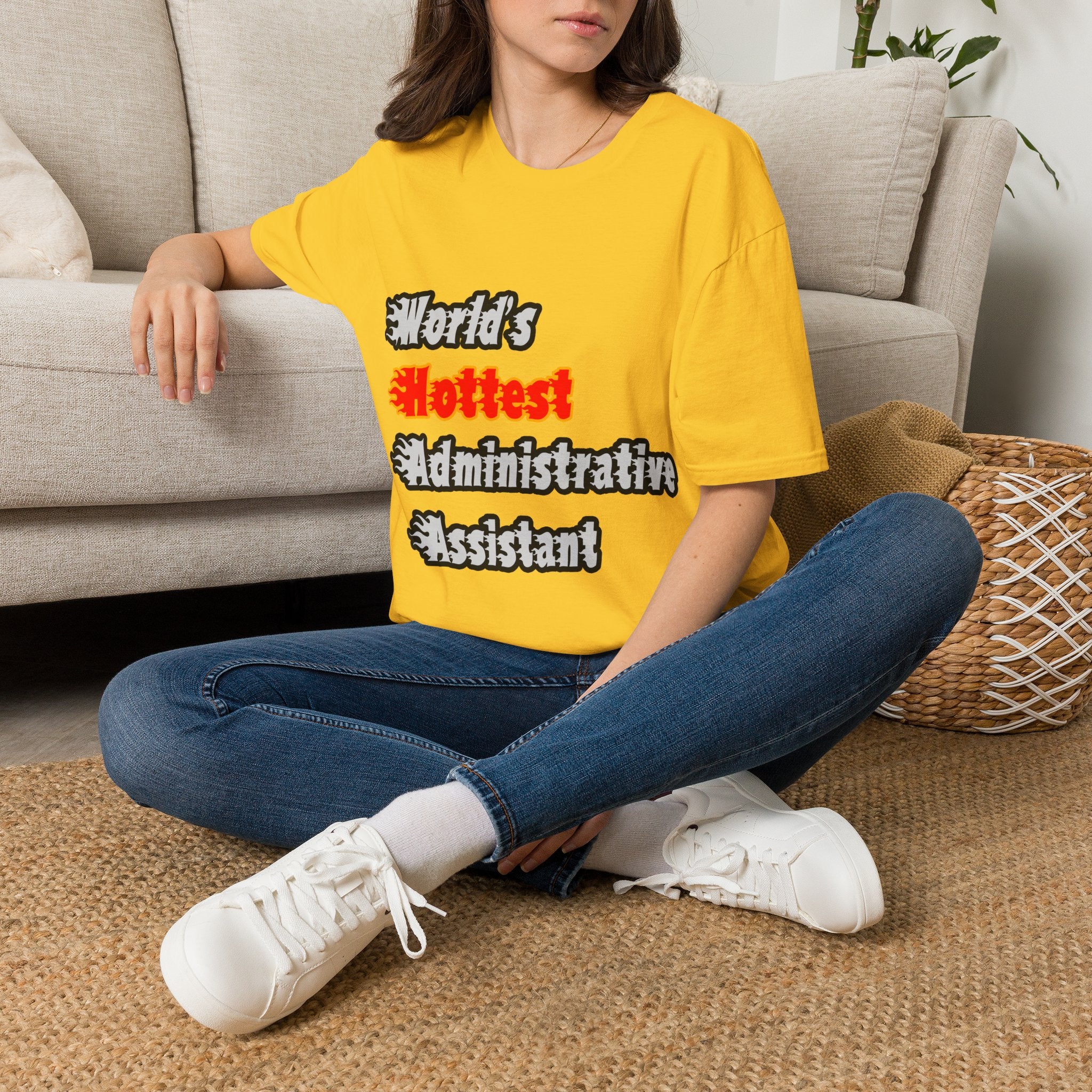 World's Hottest Administrative Assistant - Unisex Softstyle T-Shirt
