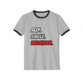 Sexy. Single. Bartender - Unisex Cotton Ringer T-Shirt