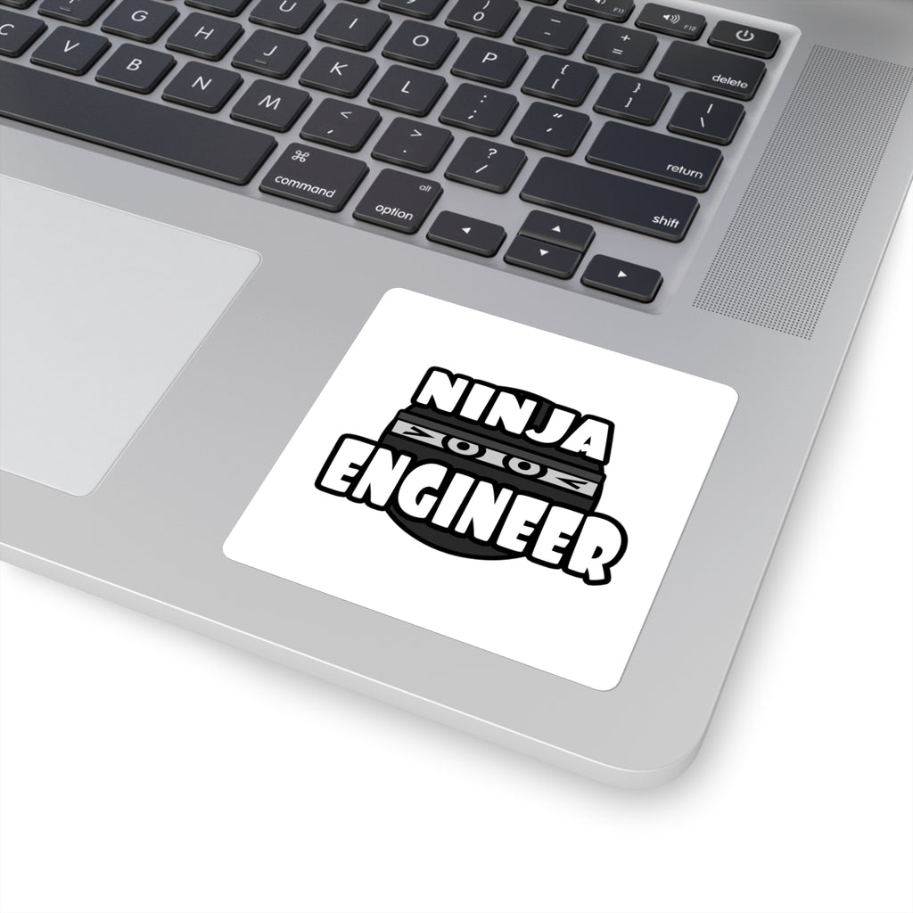 Ninja Engineer (2) - Square Stickers
