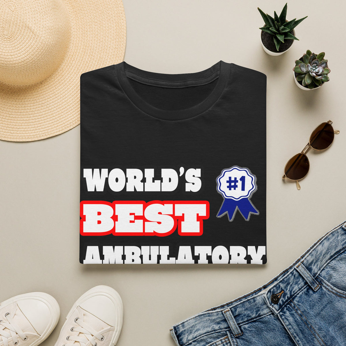 World's Best Ambulatory Care Nurse - Unisex Softstyle T-Shirt