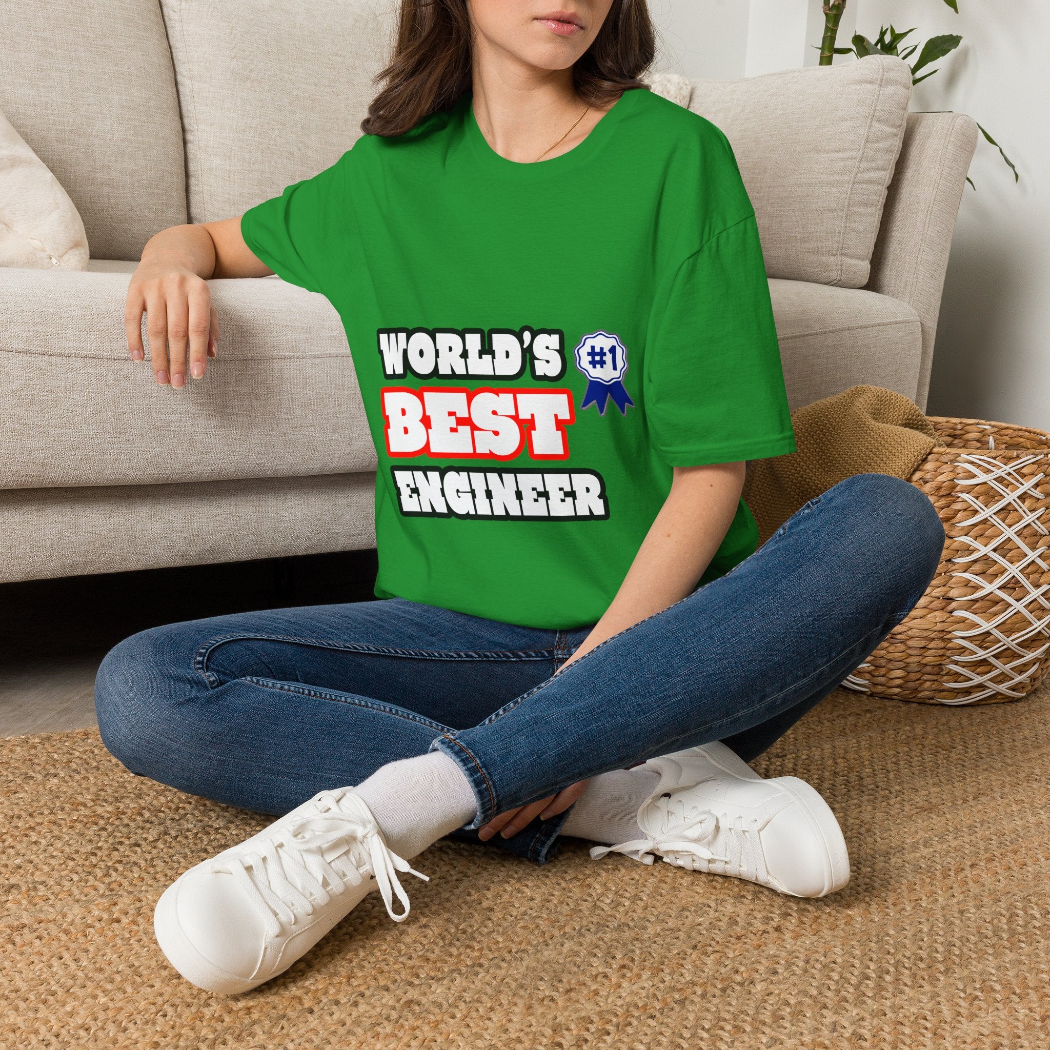 World's Best Engineer - Unisex Softstyle T-Shirt
