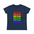 Rainbow Dietitian - Women's Midweight Cotton Tee
