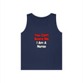 You Can't Scare Me...Nurse - Unisex Heavy Cotton Tank Top