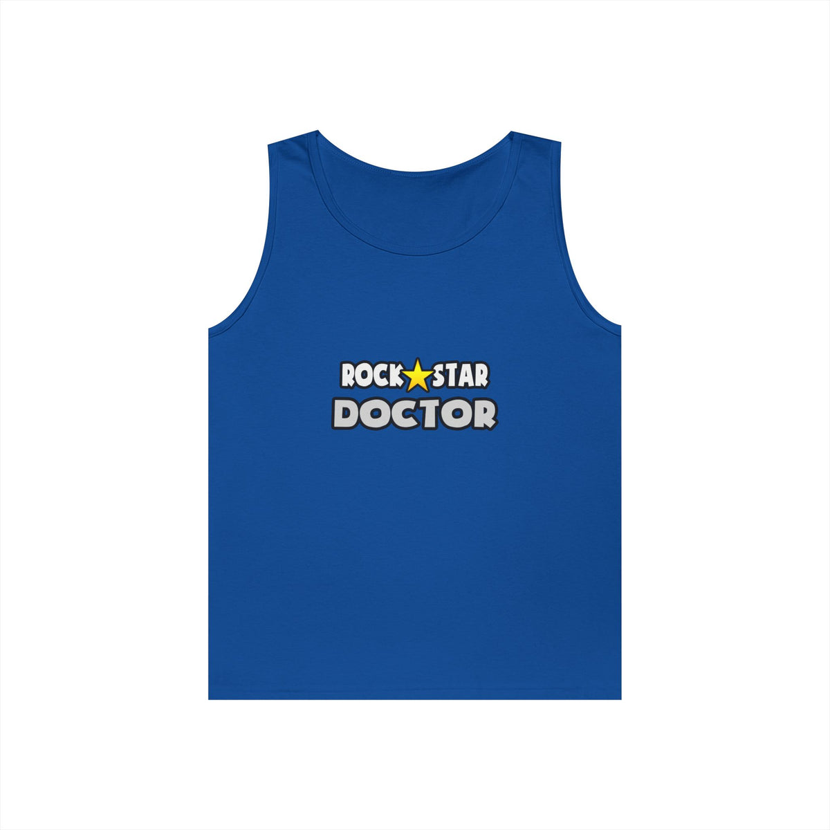 Rock Star Doctor (2) - Unisex Heavy Cotton Tank Top