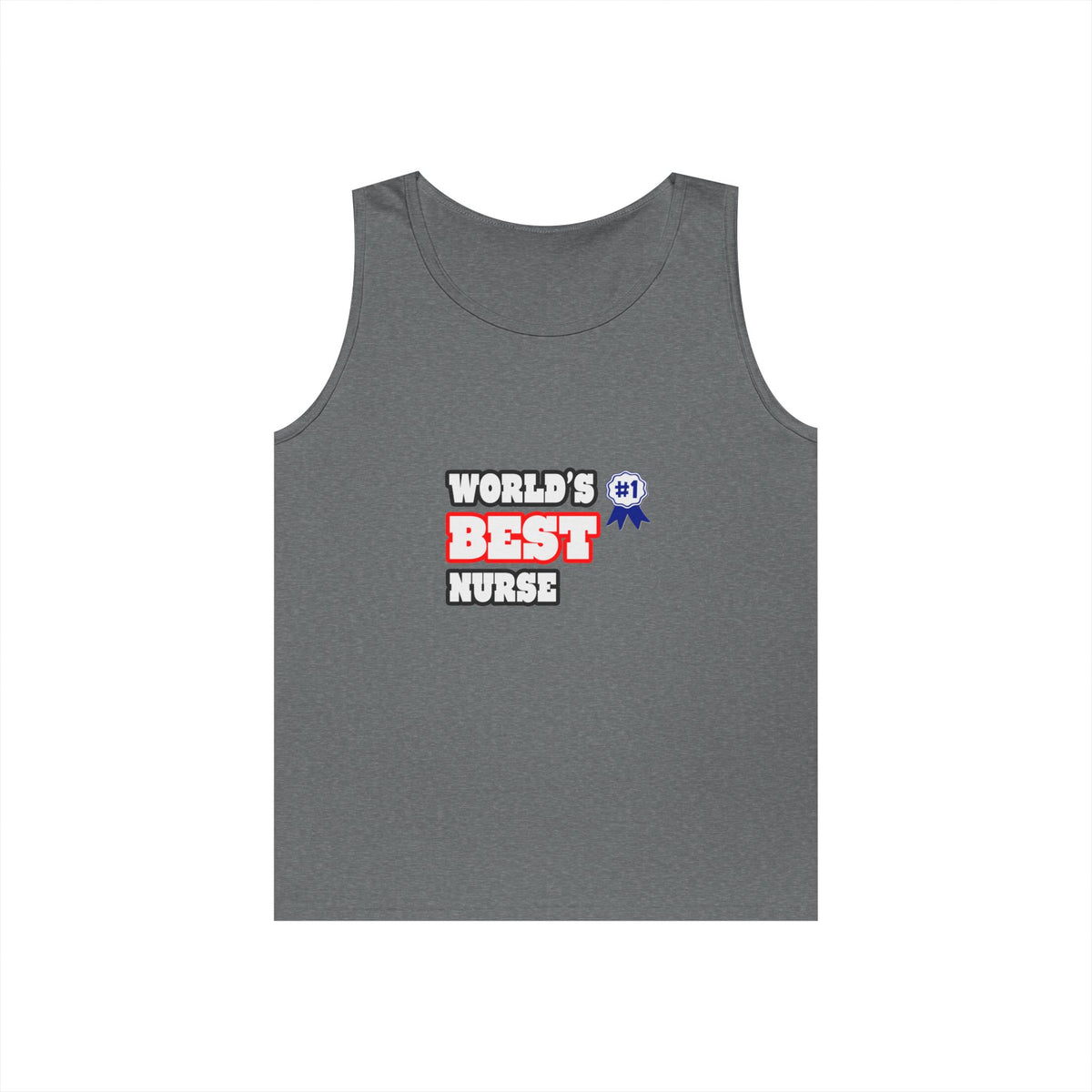 World's Best Nurse - Unisex Heavy Cotton Tank Top