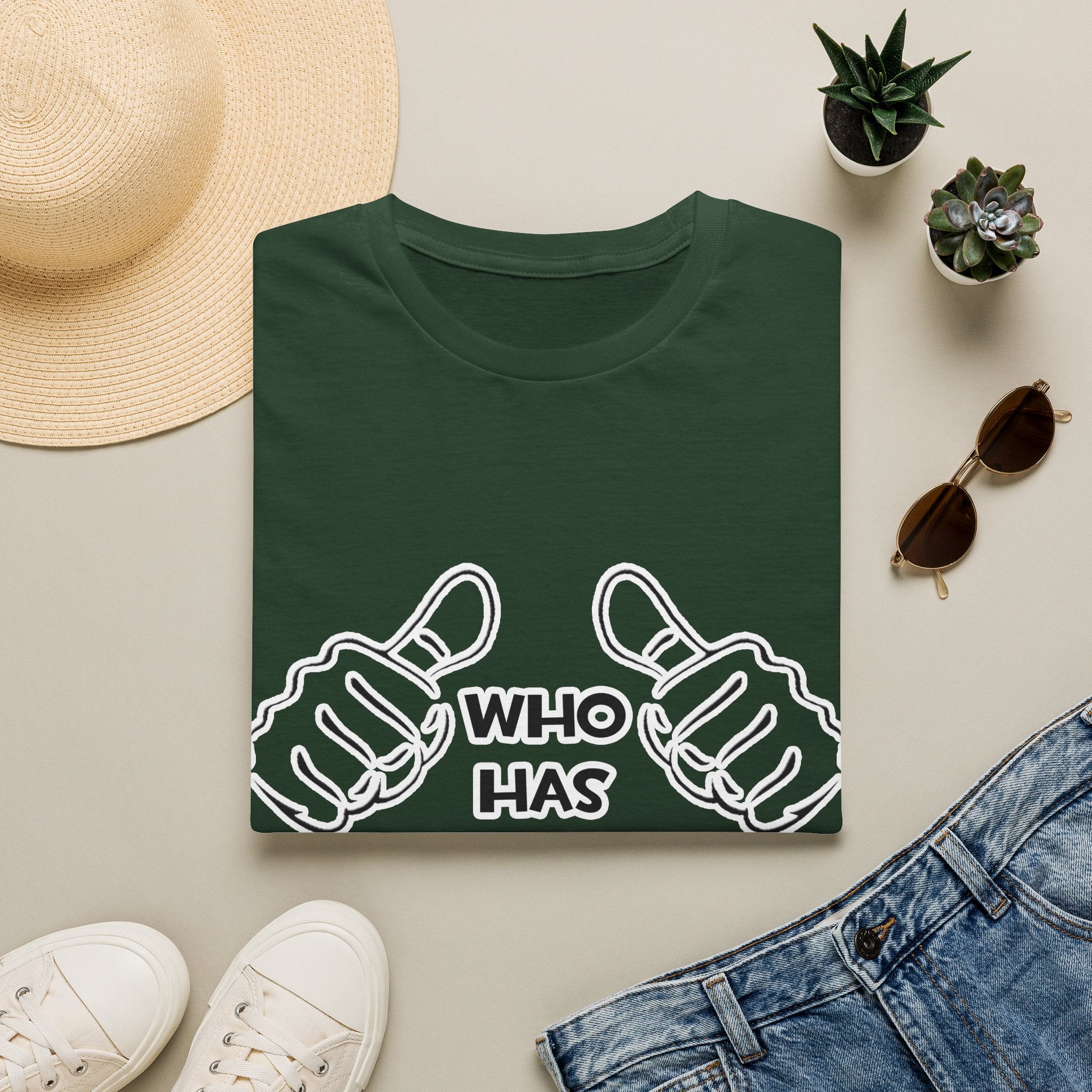 Two Thumbs .. Air Traffic Controller - Unisex Softstyle T-Shirt