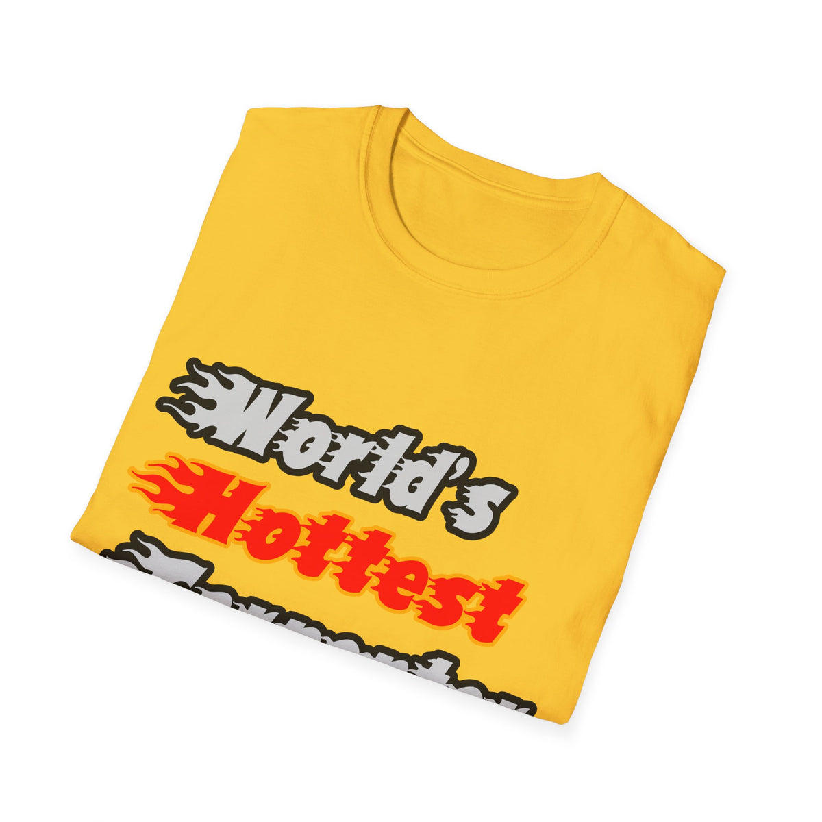 World's Hottest Carpenter - Unisex Softstyle T-Shirt