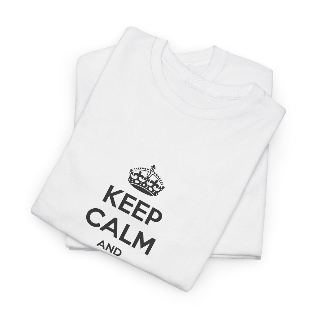 Keep Calm and Call a Cardiologist - Unisex Heavy Cotton Tee