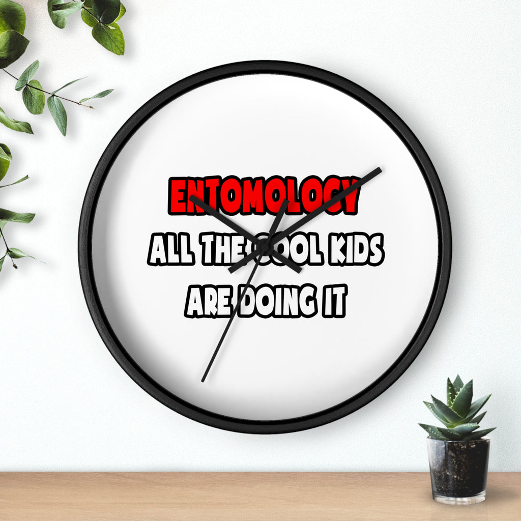 Funny Entomologist Shirts and Gifts - Wall Clock