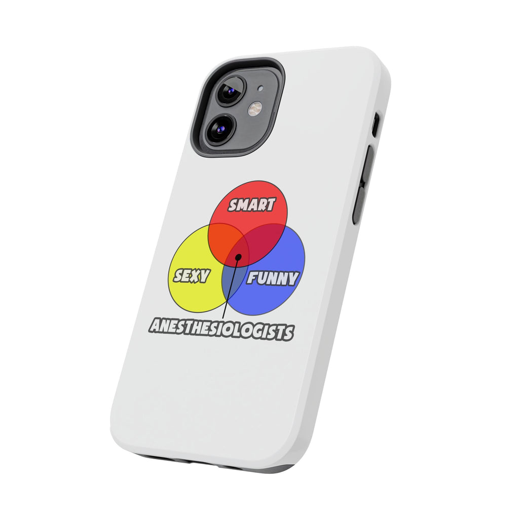 Venn Diagram .. Anesthesiologists - Tough Phone Cases