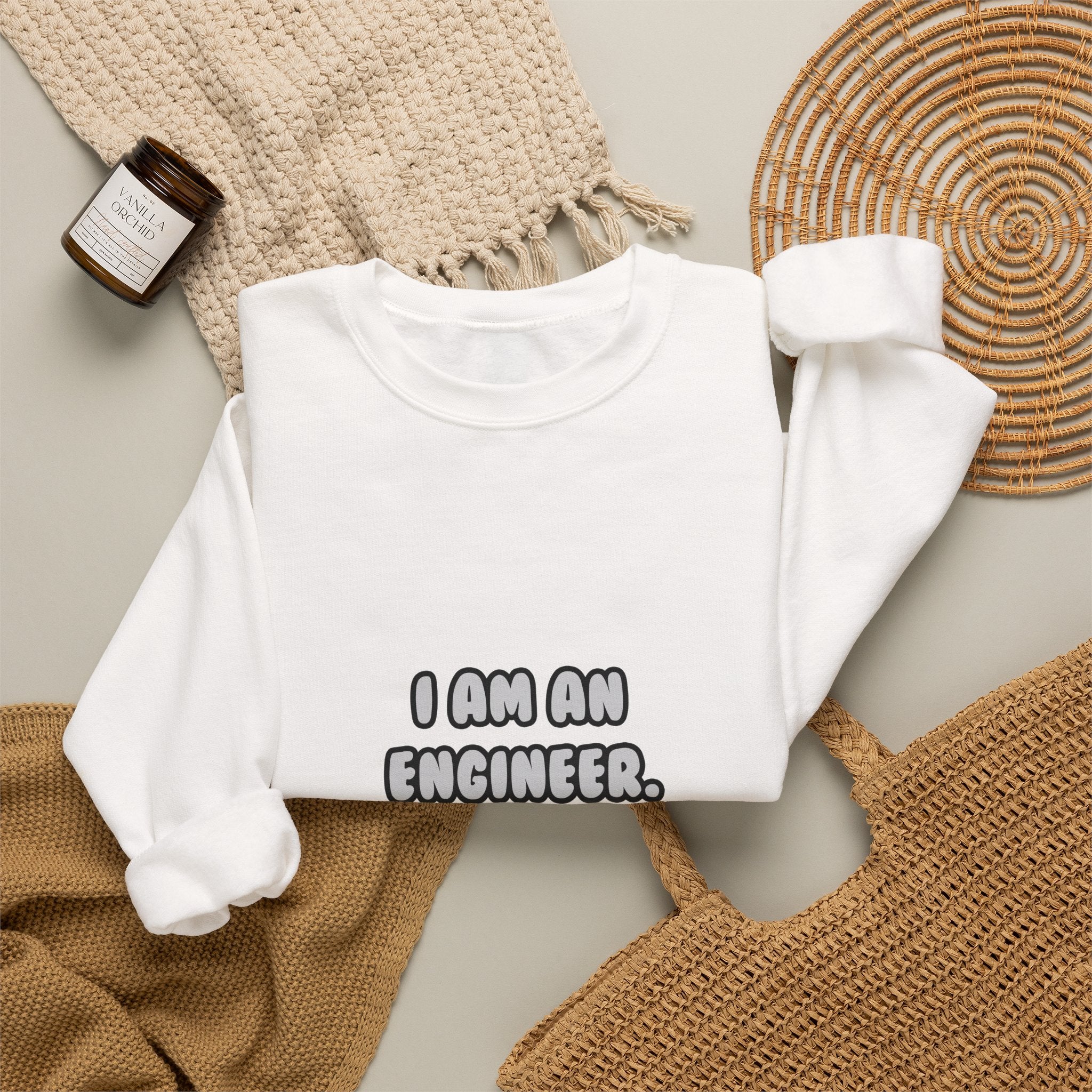 Deal With It ... Funny Engineer - Unisex Heavy Blend™ Crewneck Sweatshirt