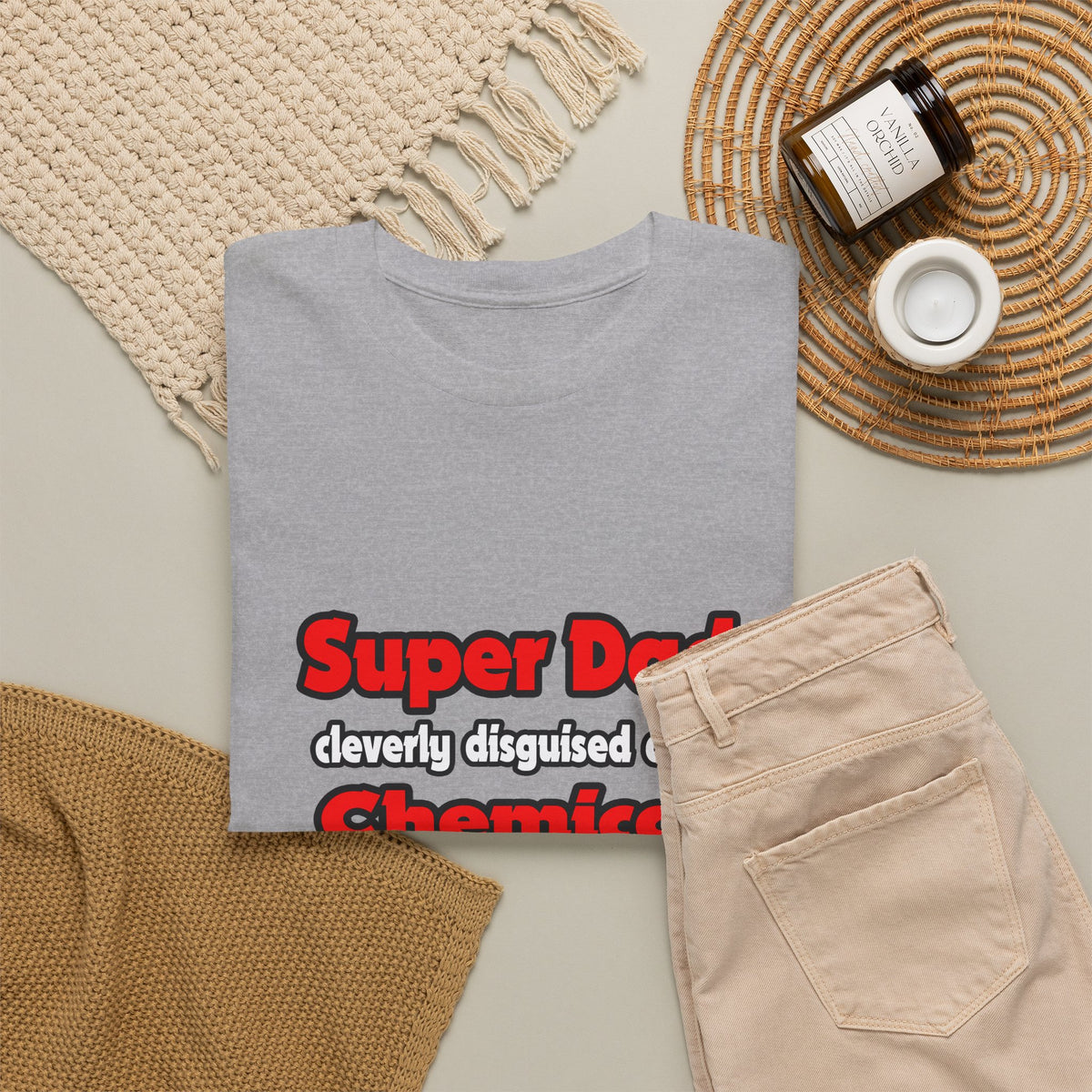 Super Dad ... Chemical Engineer - Unisex Heavy Cotton Tee