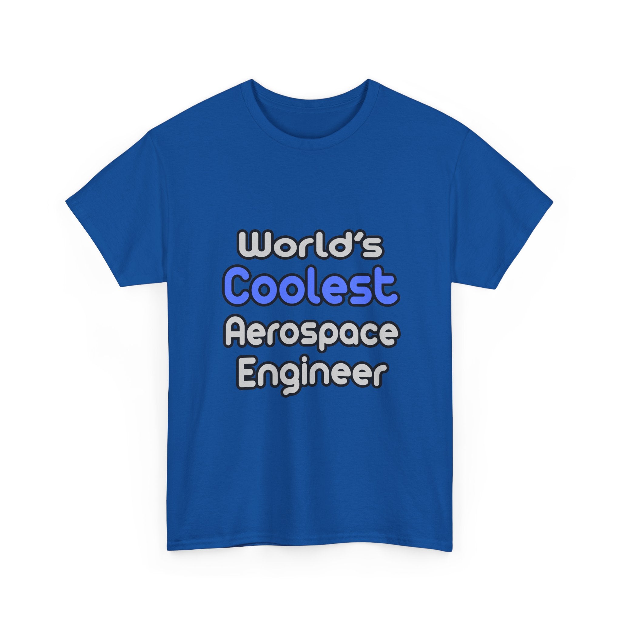 World's Coolest Aerospace Engineer - Unisex Heavy Cotton Tee