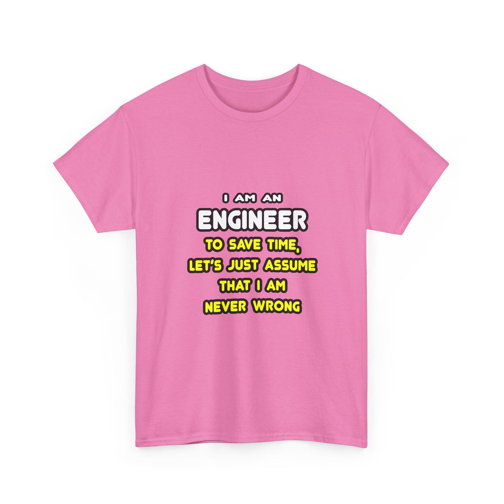 Funny Engineer T Shirts and Gifts - Unisex Heavy Cotton Tee