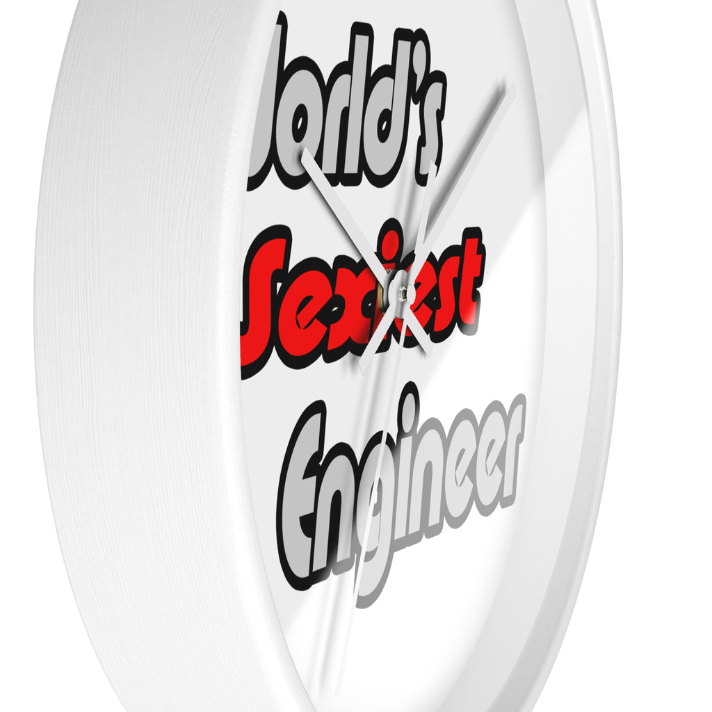 World's Sexiest Engineer - Wall Clock