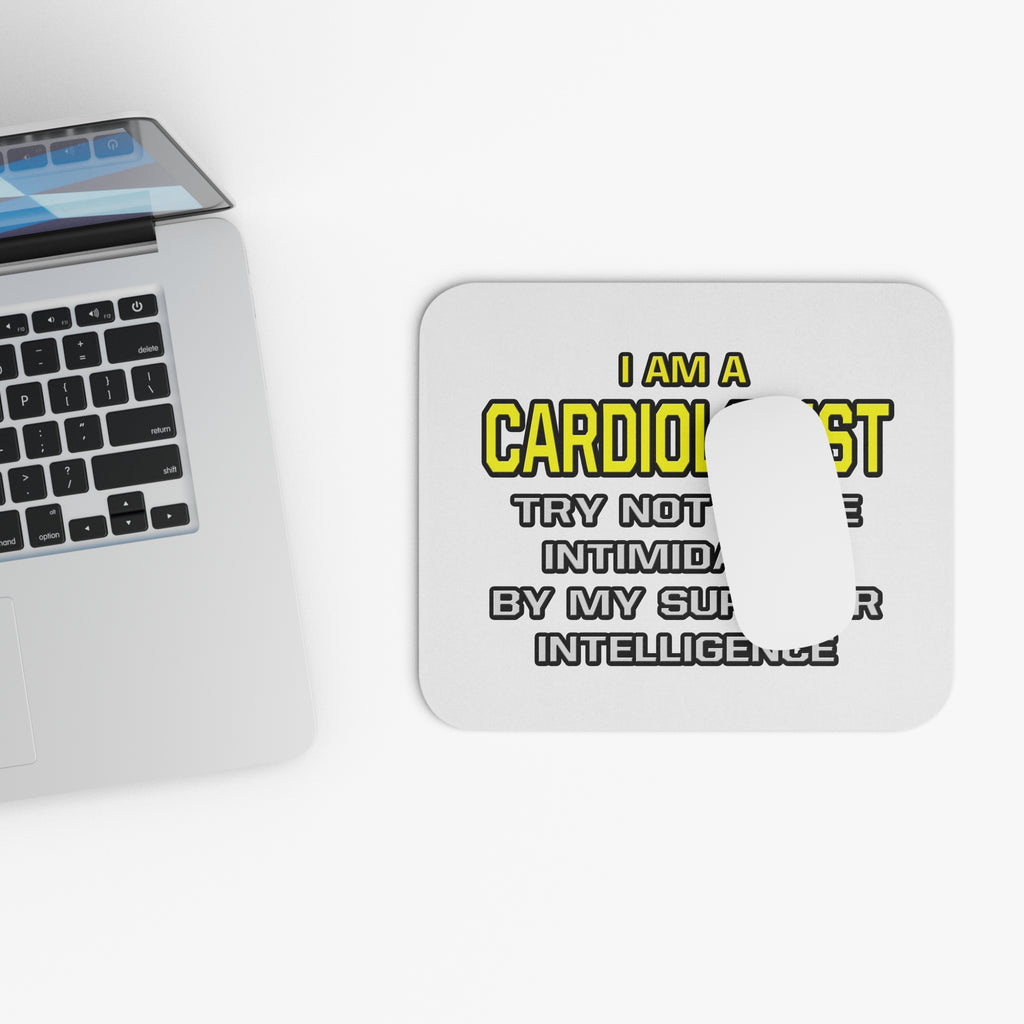Cardiologist...Superior Intelligence - Mouse Pad (Rectangle)
