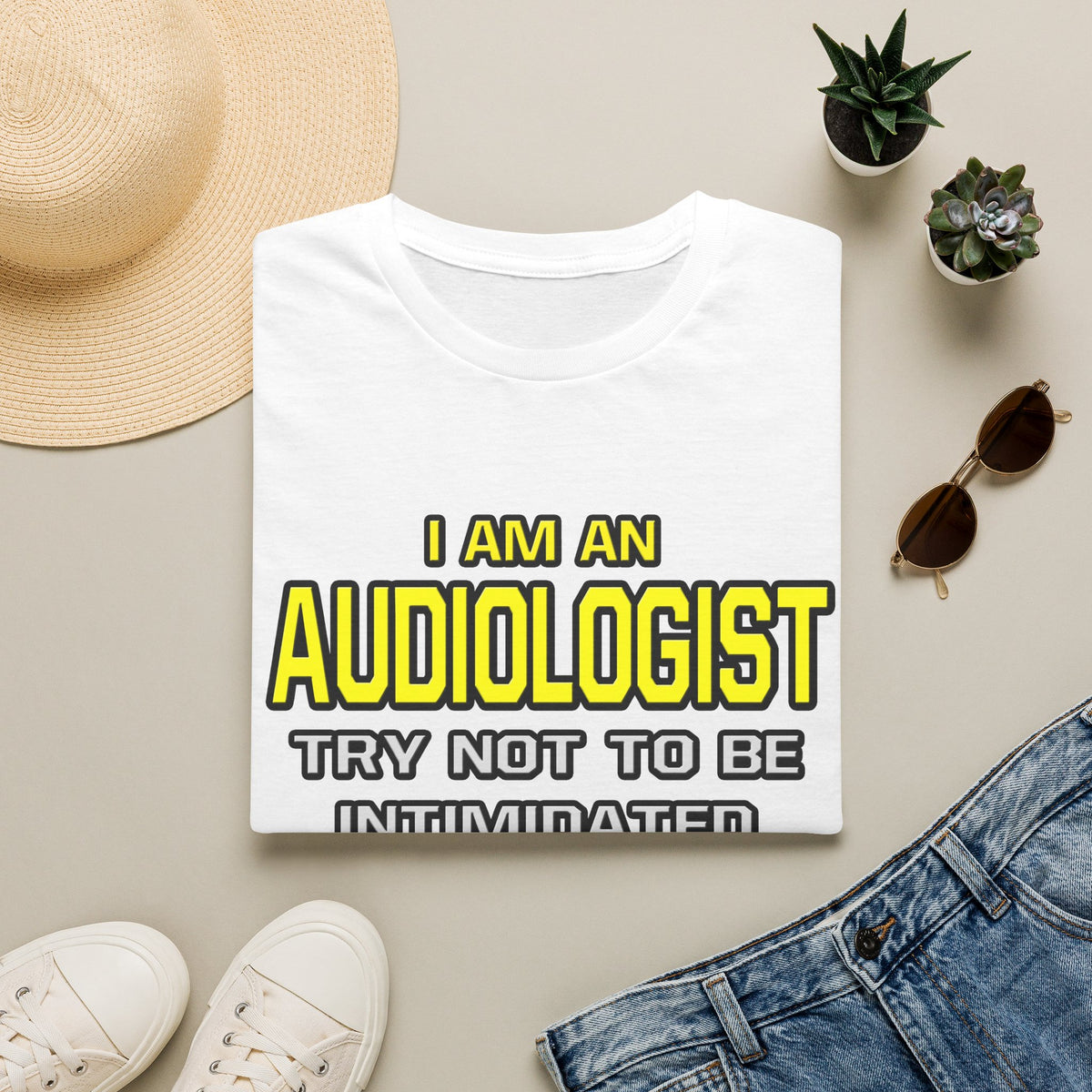 Audiologist...Superior Intelligence - Unisex Softstyle T-Shirt