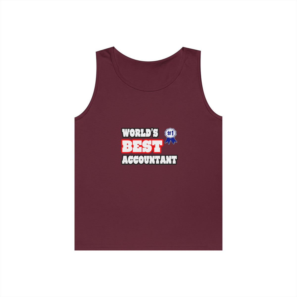 World's Best Accountant - Unisex Heavy Cotton Tank Top