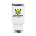 King of the Kitchen - Stainless Steel Travel Mug with Handle, 14oz
