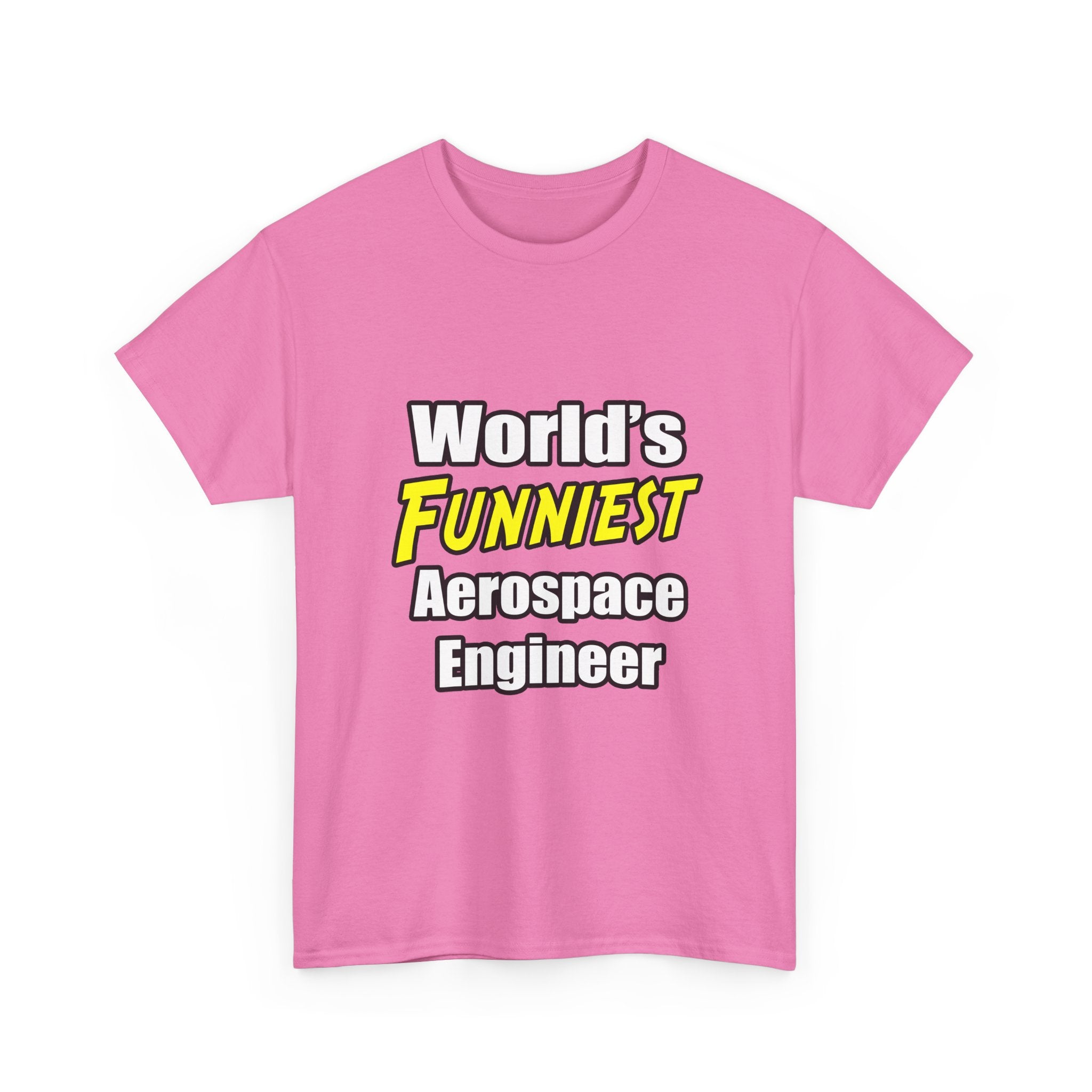 World's Funniest Aerospace Engineer - Unisex Heavy Cotton Tee