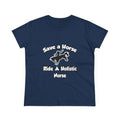 Save a Horse, Ride a Holistic Nurse - Women's Midweight Cotton Tee