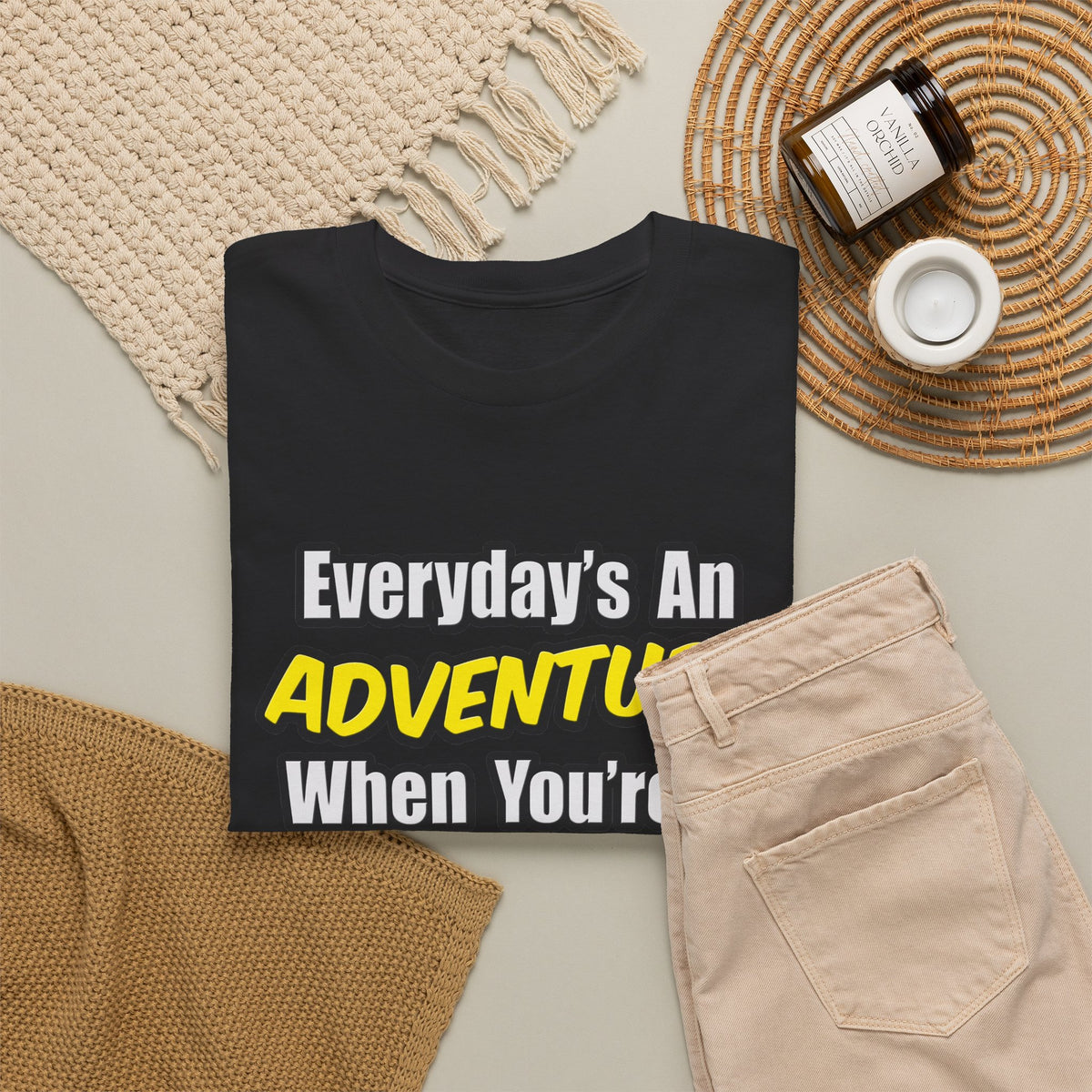 Everyday's An Adventure .. Cardiovascular Tech - Unisex Heavy Cotton Tee