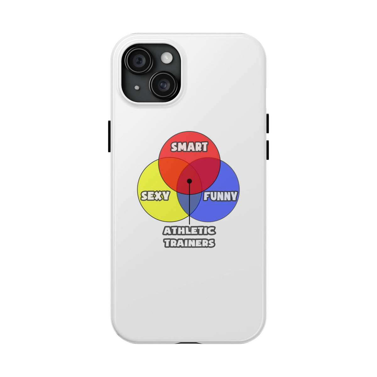 Venn Diagram .. Athletic Trainers - Tough Phone Cases