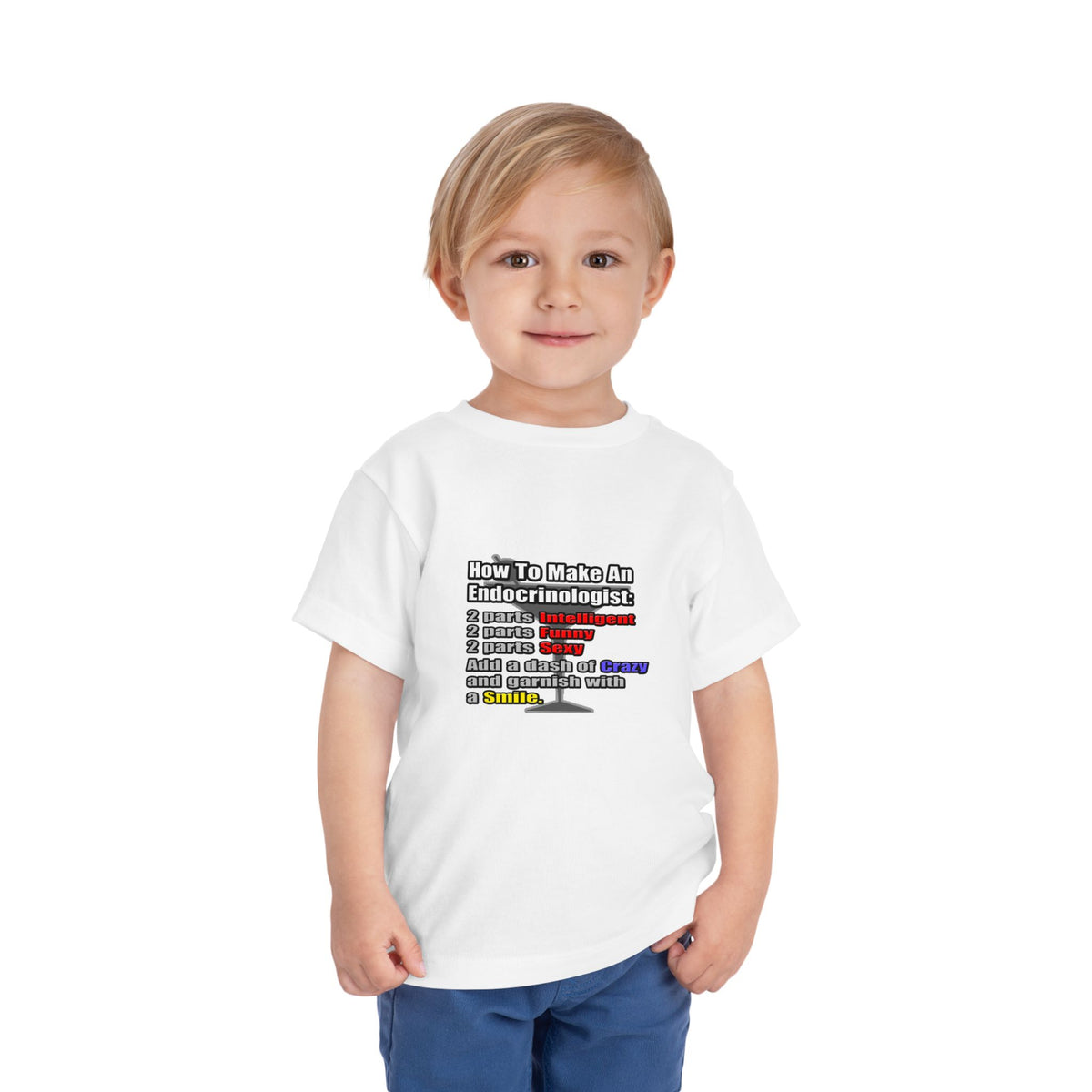 How To Make an Endocrinologist - Toddler Short Sleeve Tee