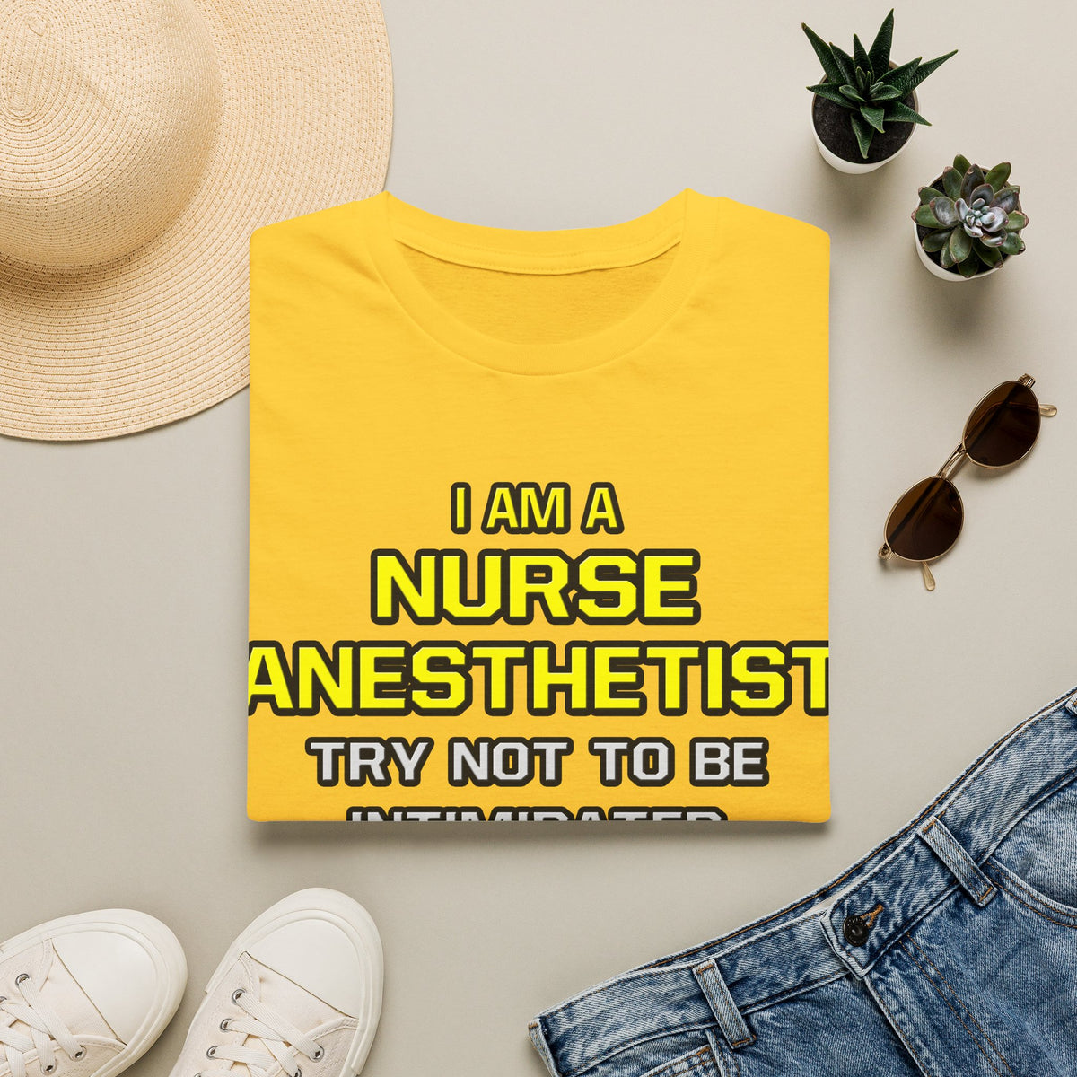 Nurse Anesthetist...Superior Intelligence - Unisex Softstyle T-Shirt
