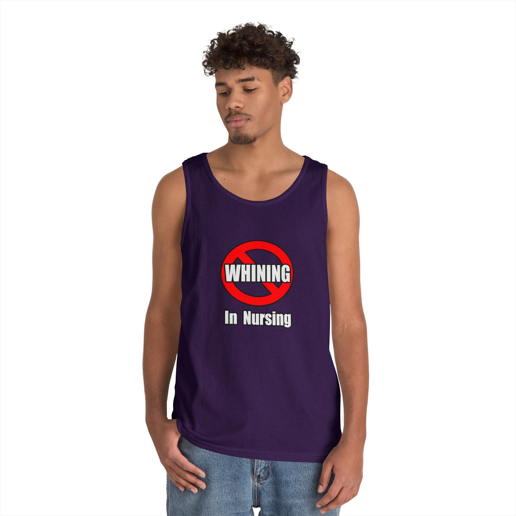 No Whining In Nursing - Unisex Heavy Cotton Tank Top