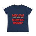 Rock Star...Aerospace Engineer - Women's Midweight Cotton Tee
