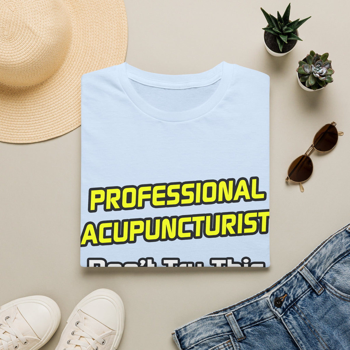 Professional Acupuncturist .. Joke - Unisex Softstyle T-Shirt