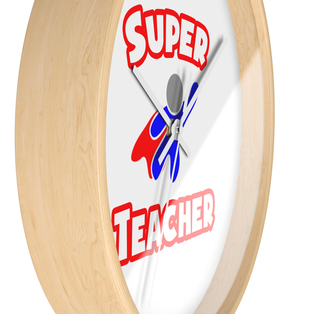 Super Teacher - Wall Clock