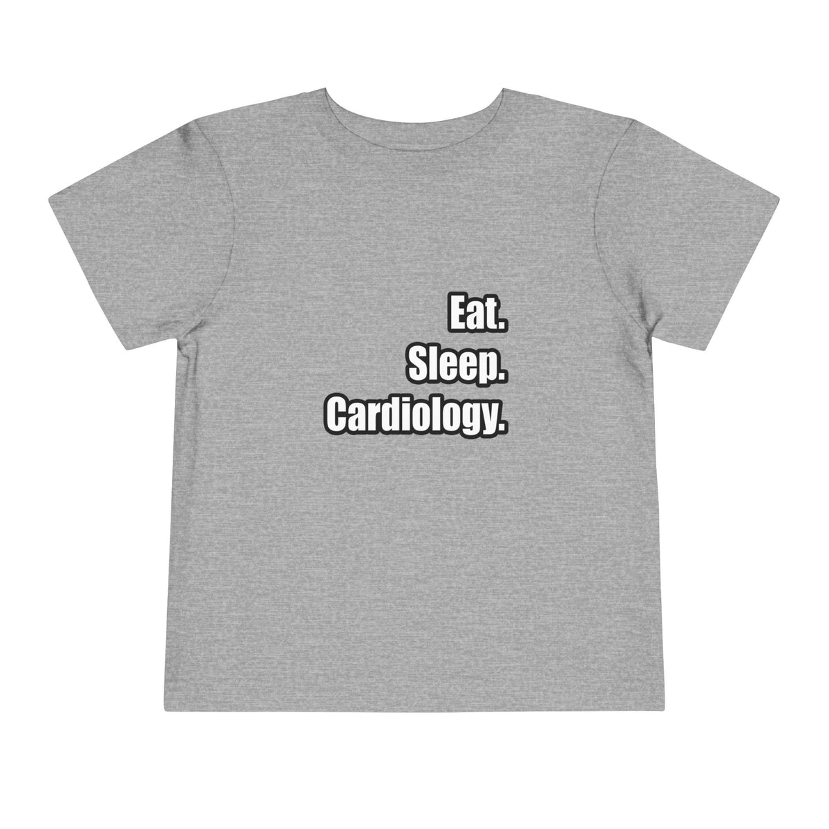 Eat. Sleep. Cardiology - Toddler Short Sleeve Tee