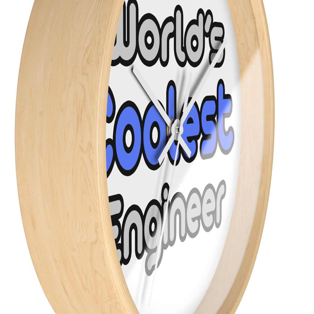 World's Coolest Engineer - Wall Clock