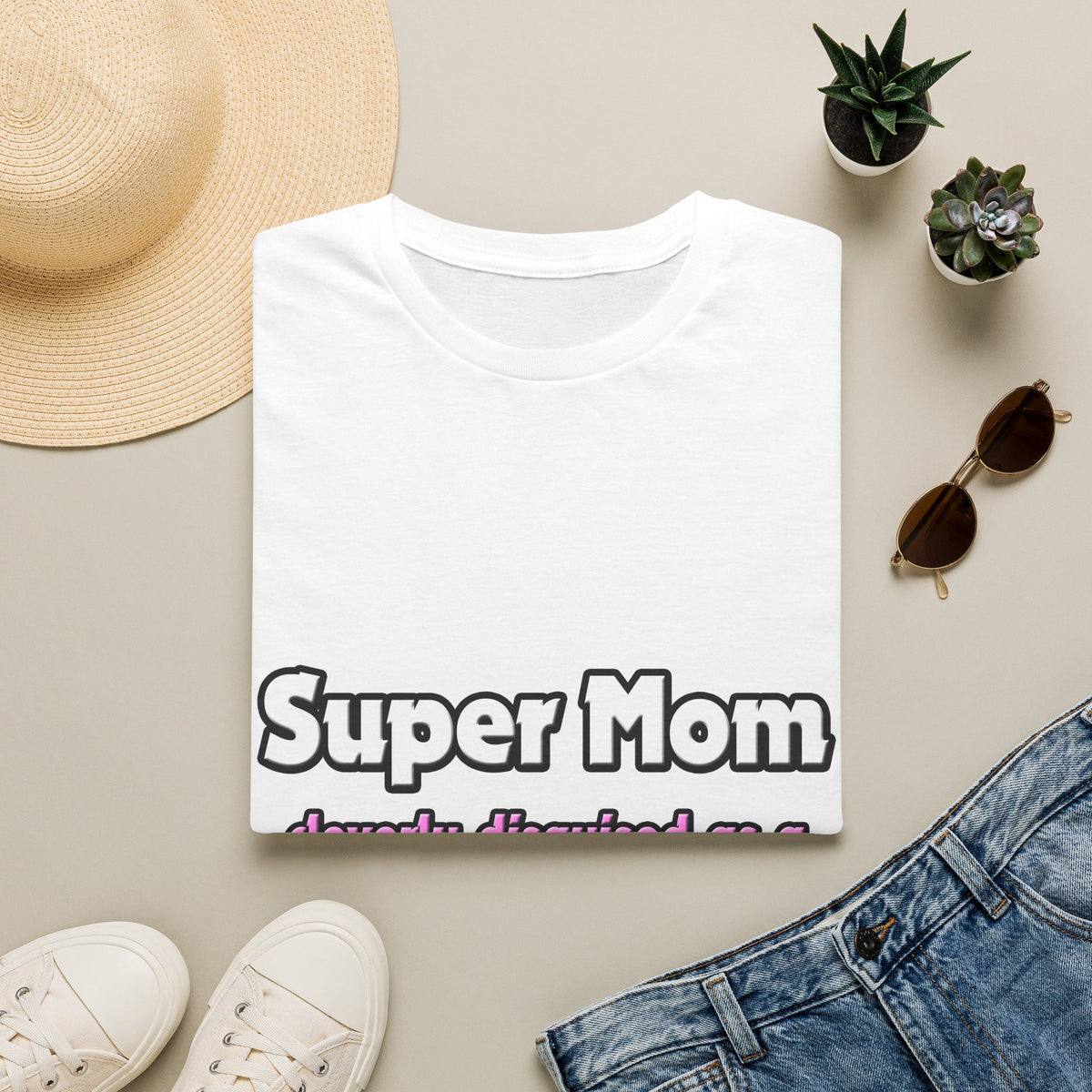 Super Mom ... Nurse - Unisex Softstyle T-Shirt