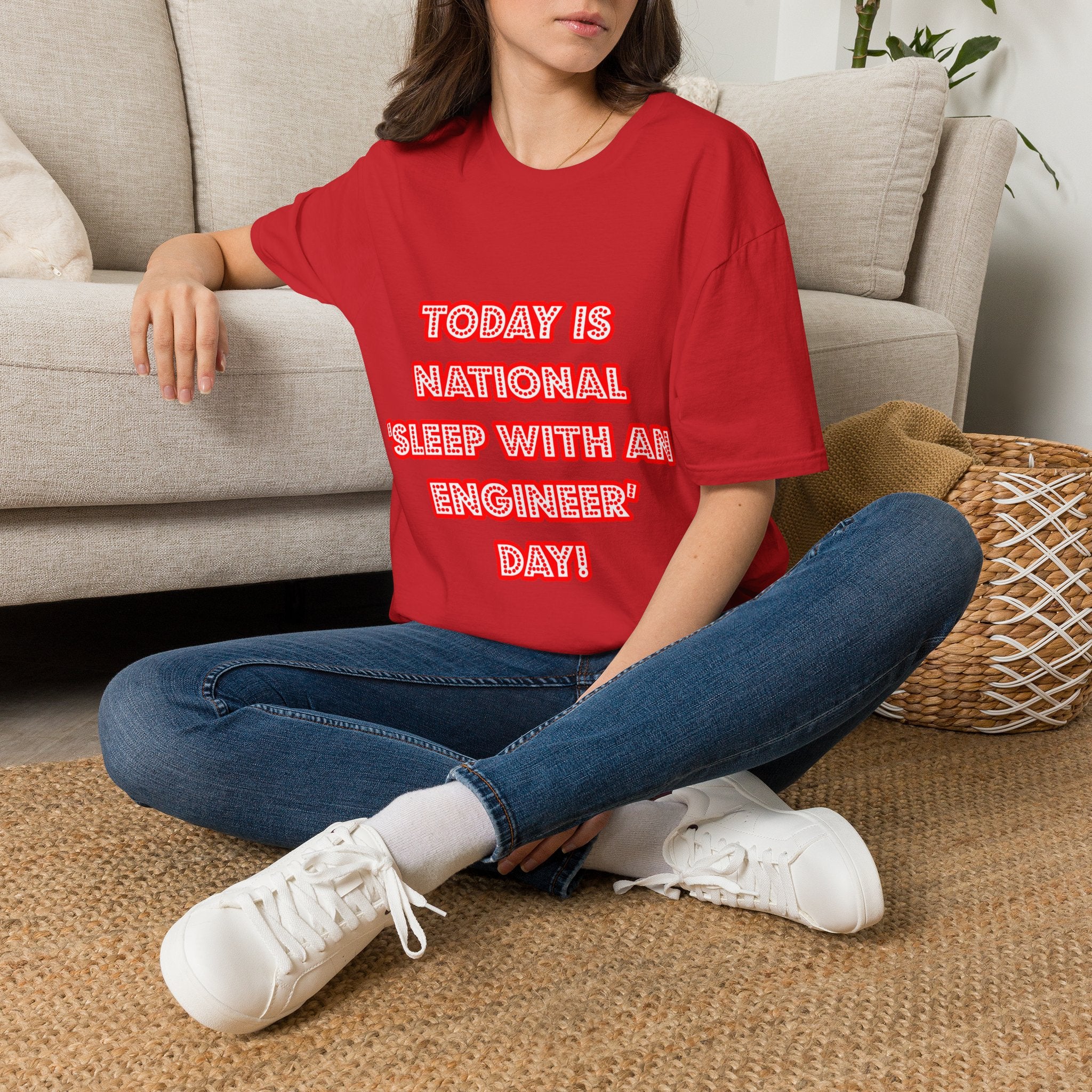 National 'Sleep With an Engineer' Day - Unisex Softstyle T-Shirt