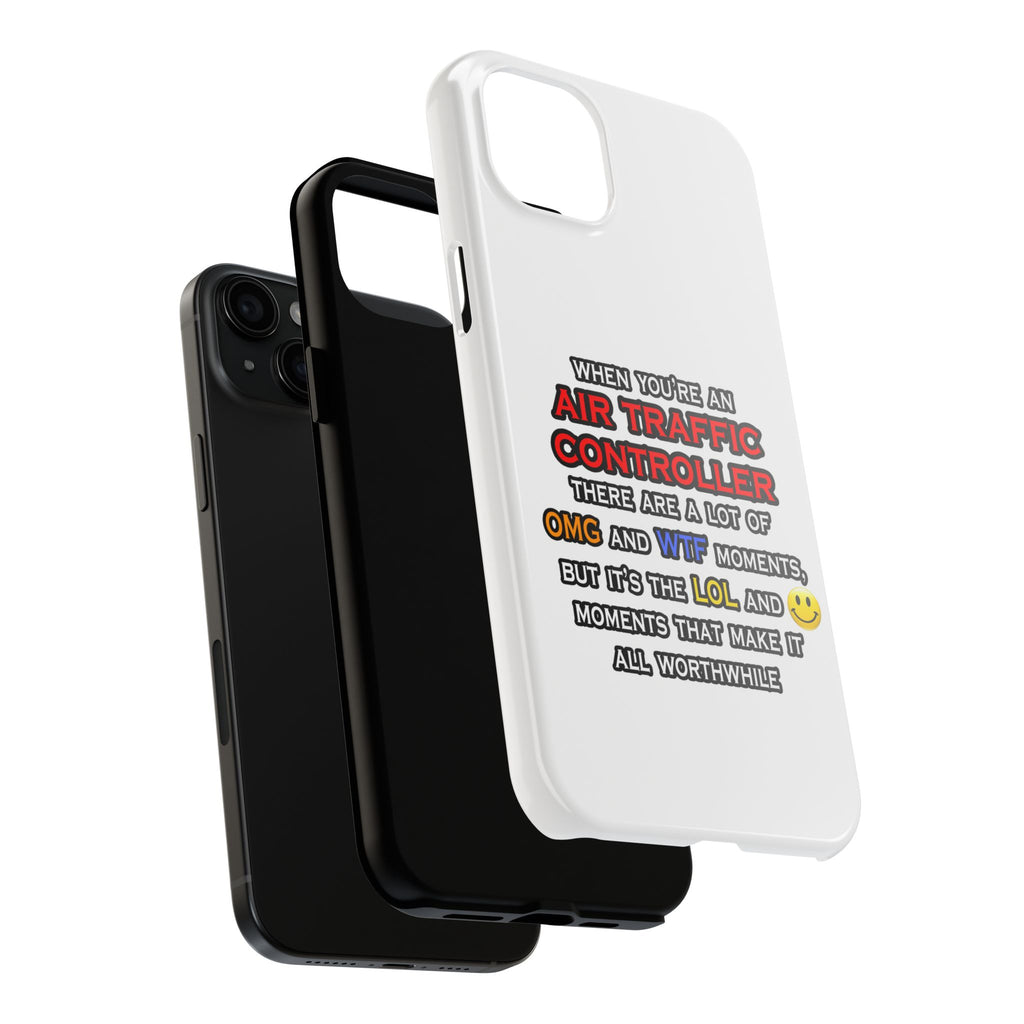 Funny Air Traffic Controller ... OMG WTF LOL - Tough Phone Cases