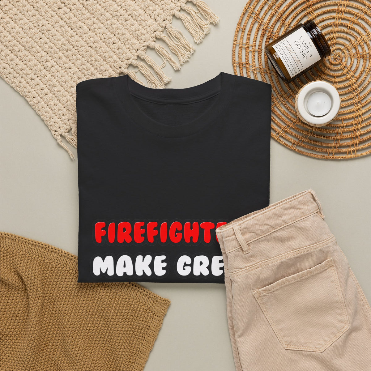 Firefighters Make Great Lovers - Unisex Heavy Cotton Tee