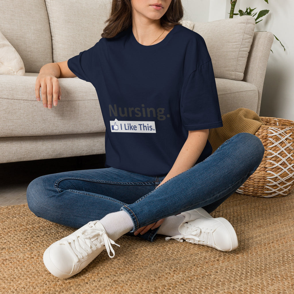 Nursing...I Like This - Unisex Softstyle T-Shirt