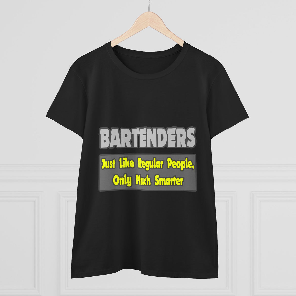 Bartenders...Smarter - Women's Midweight Cotton Tee