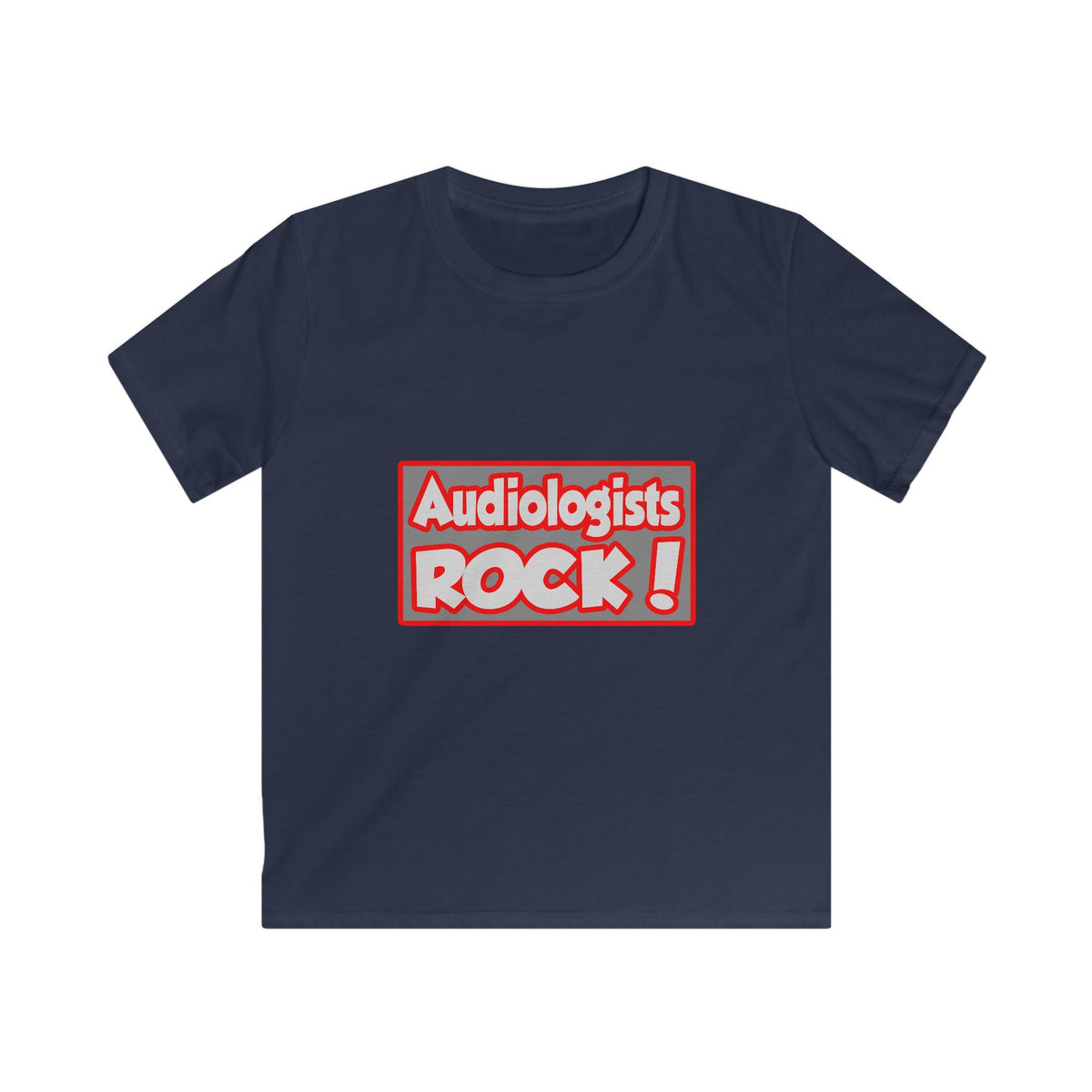 Audiologists Rock! - Kids Softstyle Tee