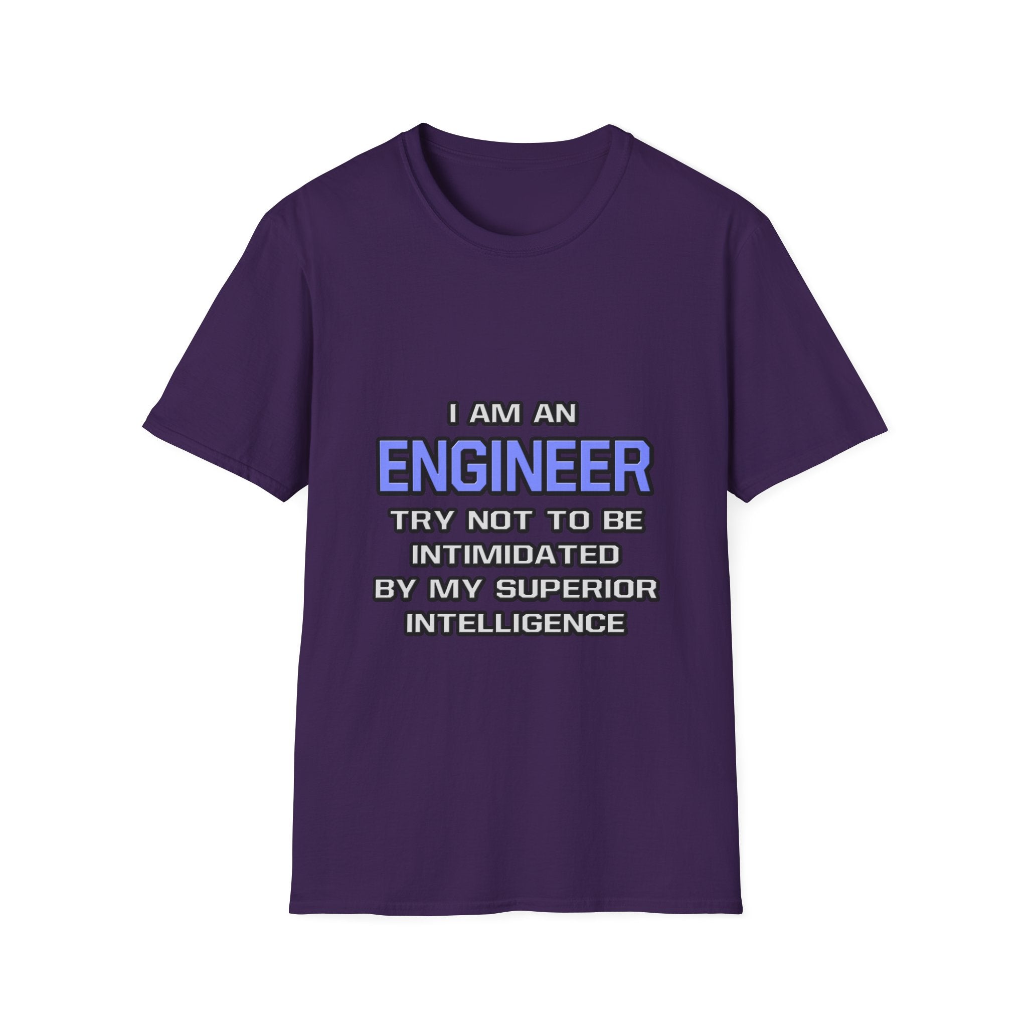 Engineer Joke ... Superior Intelligence - Unisex Softstyle T-Shirt