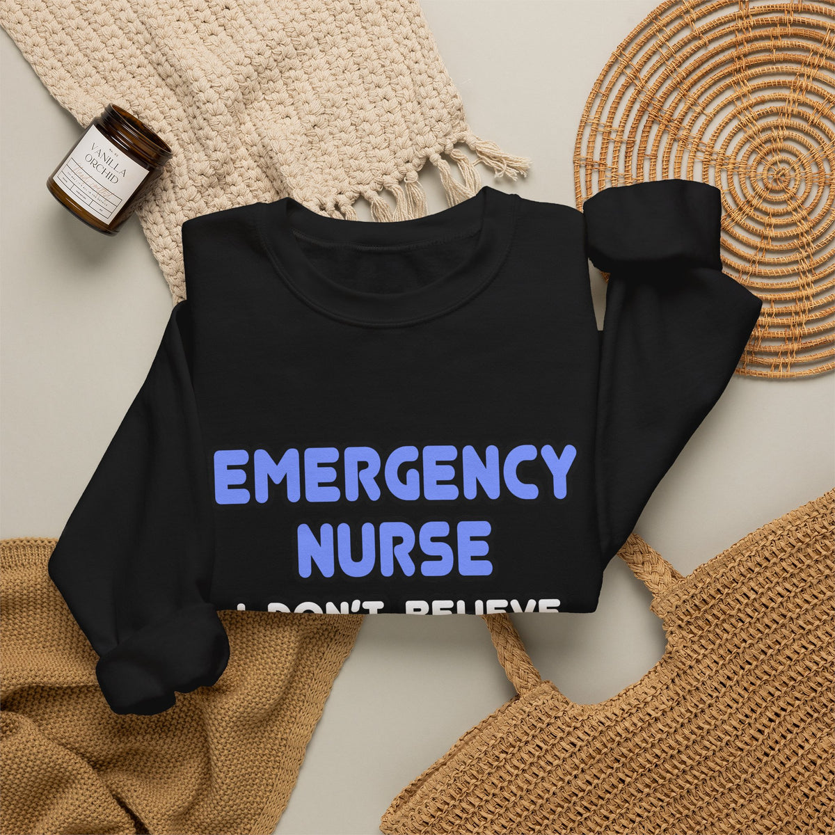 Miracles and Emergency Nurses - Unisex Heavy Blend™ Crewneck Sweatshirt