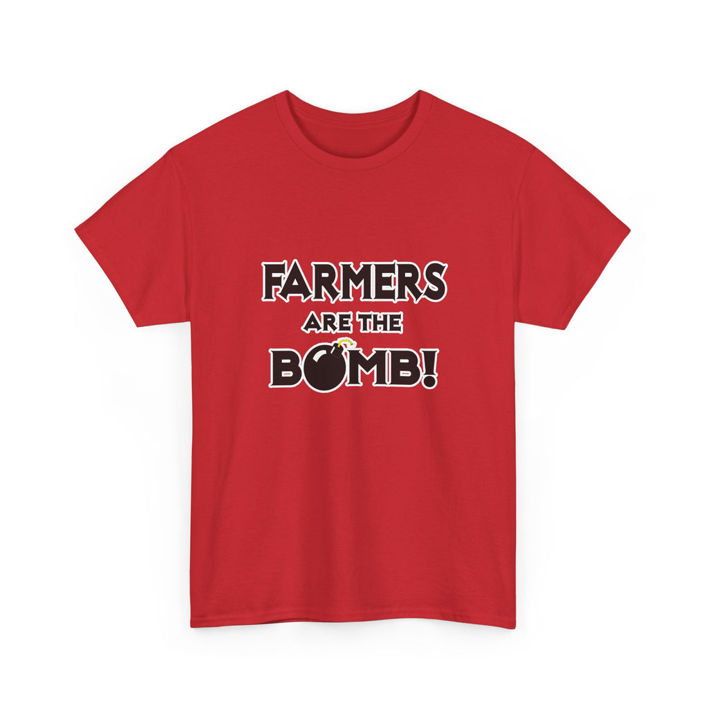 Farmers Are The Bomb! - Unisex Heavy Cotton Tee