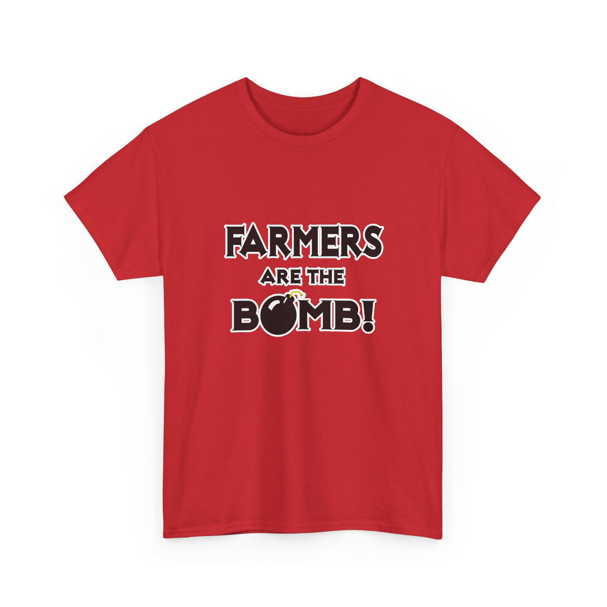 Farmers Are The Bomb! - Unisex Heavy Cotton Tee